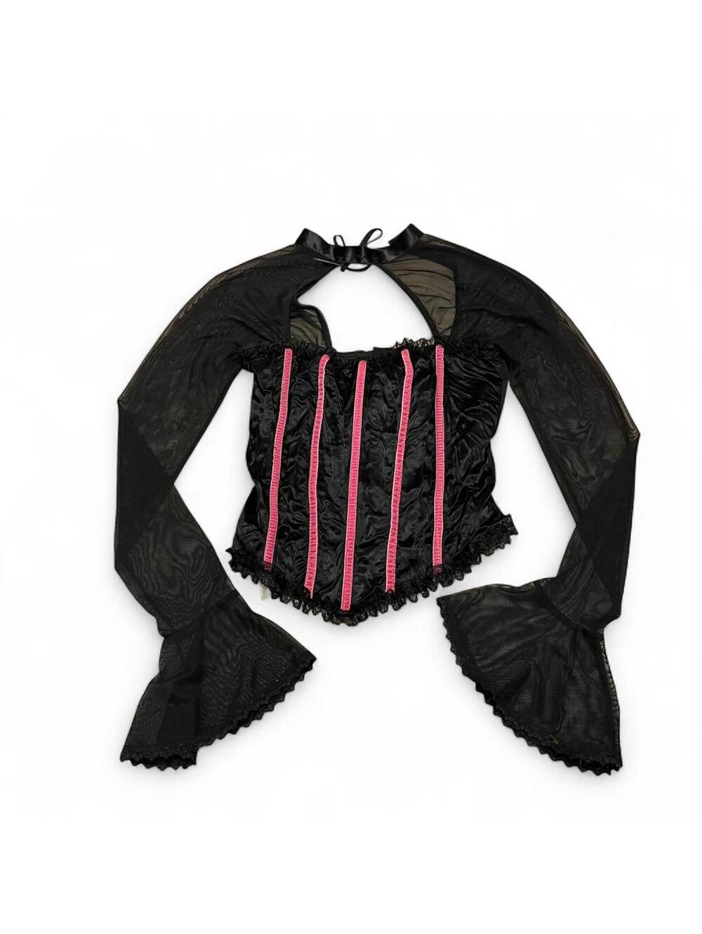 Y2K Frederick’s of Hollywood vampire corset
